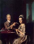 John Singleton Copley Mr. and Mrs. Thomas Miffin (Sarah Morris) (Thomas Mifflin) oil painting